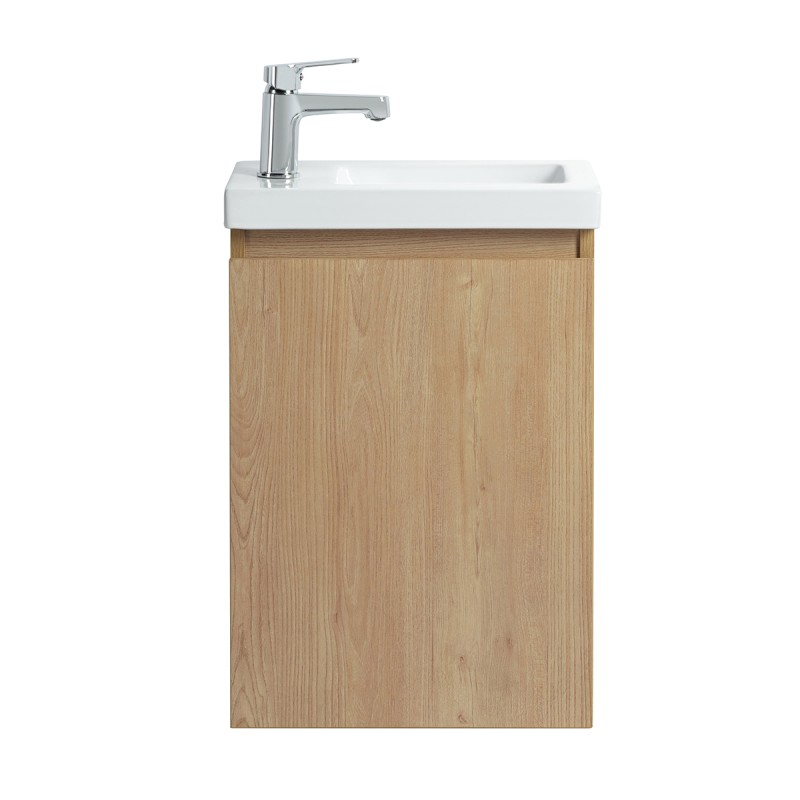 Lave-main 40cm + Vasque céramique BILY - Meuble lave-mains - Bain-bain