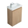 Lave-main 40cm + Vasque céramique BILY - Meuble lave-mains - Bain-bain