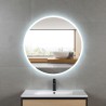 Pack meuble 80 bois-Vasque résine-Robinet chromé-Miroir JOY - Pack Meuble + Vasque + Robinet + Miroir - Bain-bain