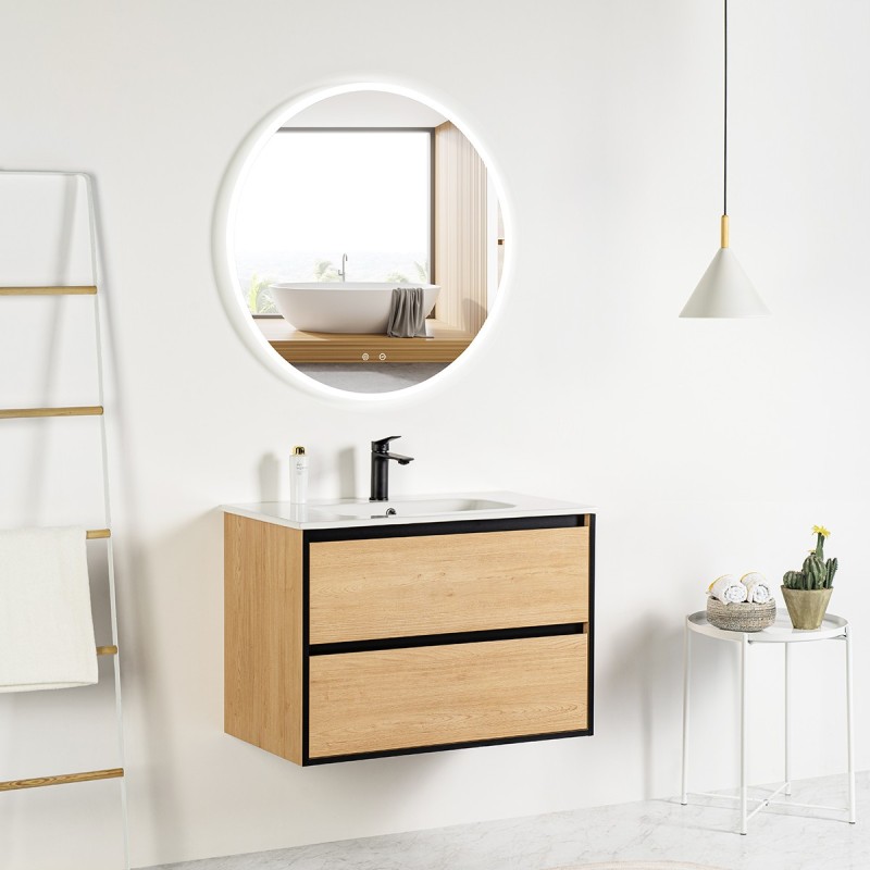 Meuble sous vasque prémonté 80cm - MITIS - Meubles sous vasque - Bain-bain