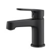 Pack meuble lave-main blanc-Robinet noir - Pack Lave-main + Robinet - Bain-bain