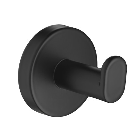 Pack meuble lave-main bois-Vasque noire robinet noir- crochet noir - Pack Lave-main + Robinet + Crochet - Bain-bain