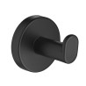Pack meuble lave-main bois-Vasque noire robinet noir- crochet noir - Pack Lave-main + Robinet + Crochet - Bain-bain