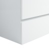 Pack meuble 60 blanc-Vasque céramique-Robinet chromé - Pack Meuble + Vasque + Robinet - Bain-bain