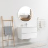 Ensemble meuble 80 blanc-Vasque céramique - Ensemble Meuble + Vasque - Bain-bain