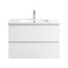 Ensemble meuble 80 blanc-Vasque céramique - Ensemble Meuble + Vasque - Bain-bain