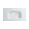 Ensemble meuble 80 blanc-Vasque céramique - Ensemble Meuble + Vasque - Bain-bain