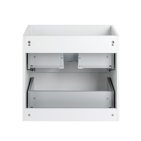 Pack meuble 60 blanc-Vasque céramique-Robinet noir-Miroir RIMA - Pack Meuble + Vasque + Robinet + Miroir - Bain-bain