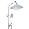 Colonne de douche carrée chrome KARY - Colonne de douche - Bain-bain