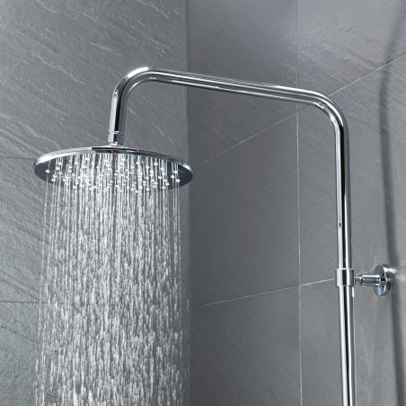 Colonne de douche chrome avec tablette KIRA - Colonne de douche - Bain-bain