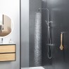 Colonne de douche chrome thermostatique YLO - Colonne de douche - Bain-bain