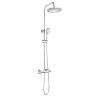 Colonne de douche chrome thermostatique YLO - Colonne de douche - Bain-bain