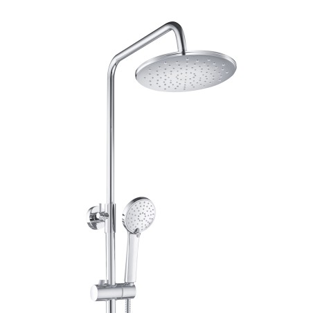 Colonne de douche chrome thermostatique YLO - Colonne de douche - Bain-bain