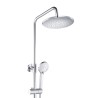 Colonne de douche chrome thermostatique YLO - Colonne de douche - Bain-bain