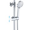 Colonne de douche chrome thermostatique YLO - Colonne de douche - Bain-bain