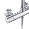 Colonne de douche chrome thermostatique YLO - Colonne de douche - Bain-bain