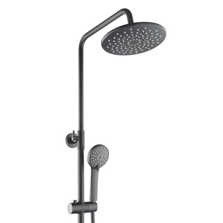 Colonne de douche Noir Mat thermostatique YLO - Accueil - Bain-bain
