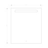 Miroir LED rectangulaire RIMA - Miroir LED - Bain-bain
