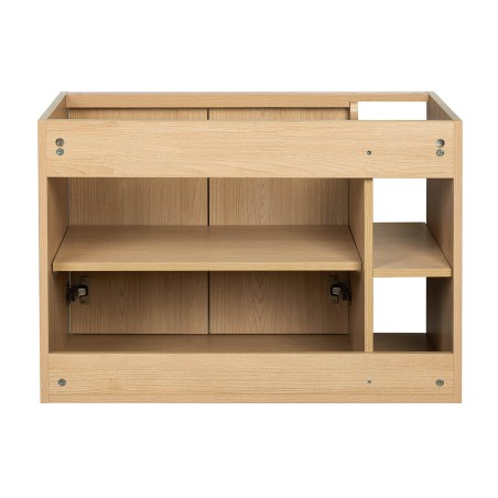 Meuble sous vasque prémonté 2 portes avec niches 80 cm - STIV - Meubles sous vasque - Bain-bain