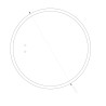 Miroir LED rond JOY - Miroir LED - Bain-bain