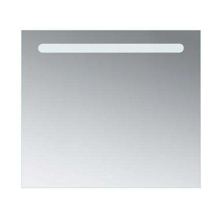 Pack meuble strié 80 blanc 1 tiroir-Vasque résine-Robinet noir-Miroir RIMA - Pack Meuble + Vasque + Robinet + Miroir - Bain-bain